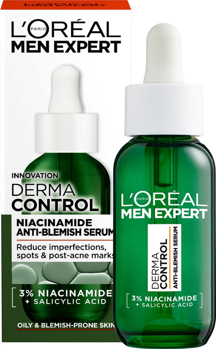 Loreal Men Expert Innovation Derma Control Niacinamide Anti Blemish Serum 30ml