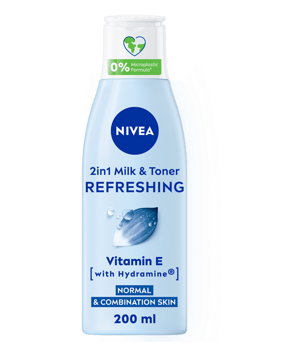 Nivea Refreshing 2 In 1 Milk And Toner 200ml