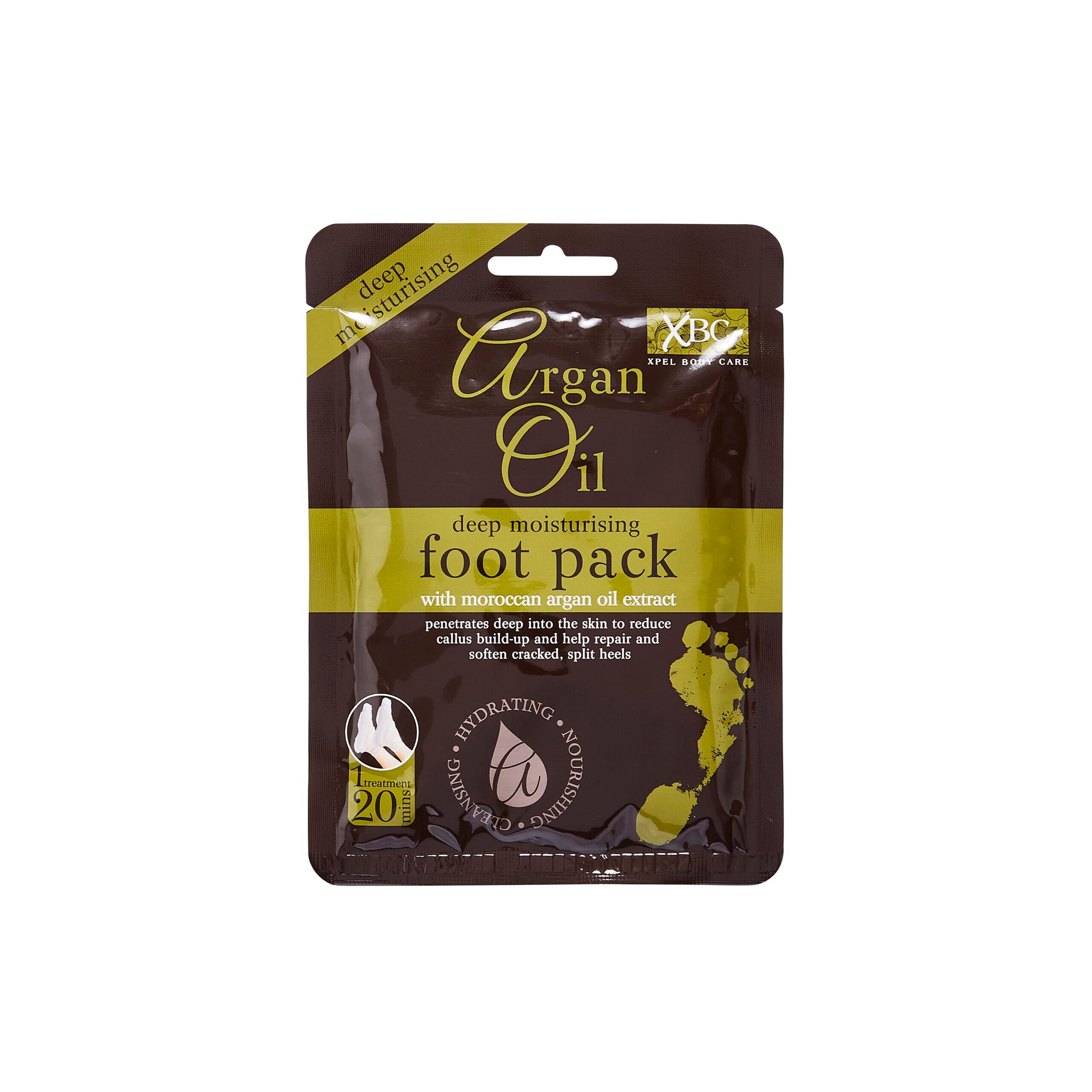 Xpel Body Care Argan Oil Deep Moisturising Foot Pack 30ml