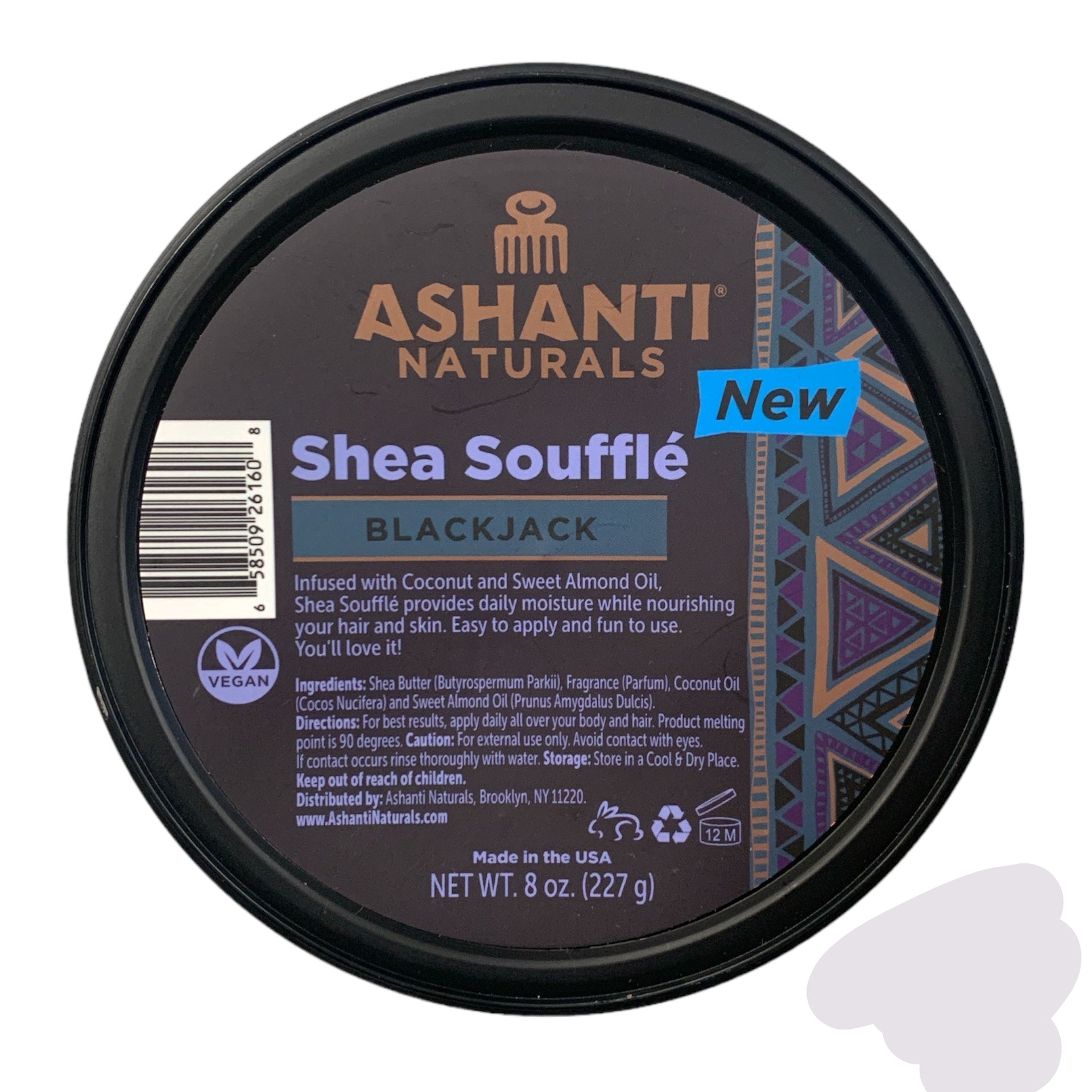 Ashanti Naturals Black Jack Shea Souffle 227g