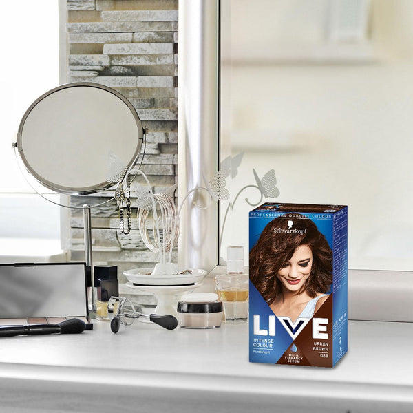 Schwarzkopf LIVE Urban Brown Permanent Hair Dye - IntenseColour 088 - Afro Hair Boutique