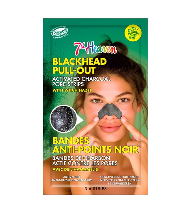 Montagne Jeunesse 7Th Heaven Blackhead Pull Out Charcoal Pore Strips
