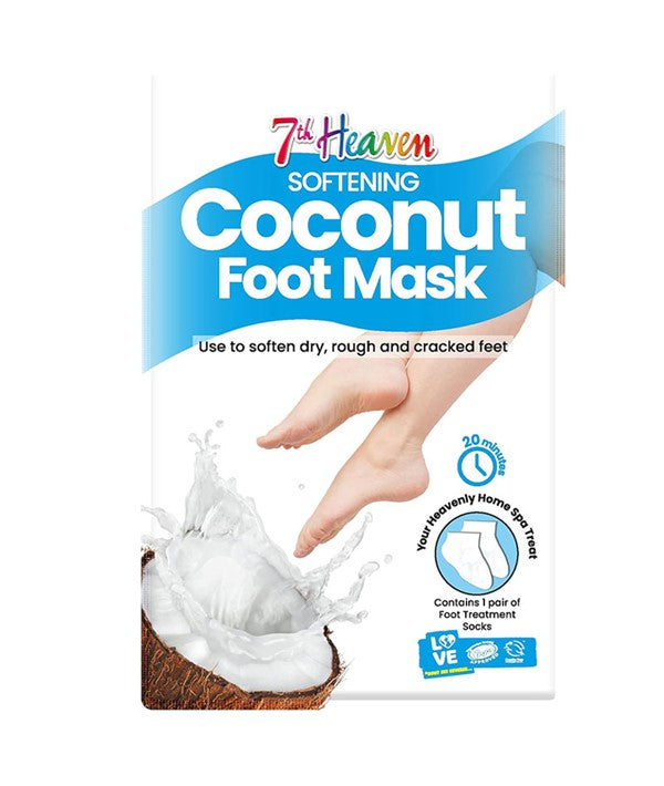 Montagne Jeunesse 7Th Heaven Softening Coconut Foot Mask