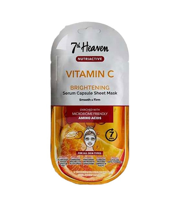 Montagne Jeunesse 7Th Heaven Nutriactive Vitamin C Serum Capsule Sheet Mask