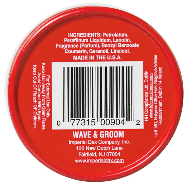 Imperial Dax Wax Red Wave And Groom 99g - Afro Hair Boutique