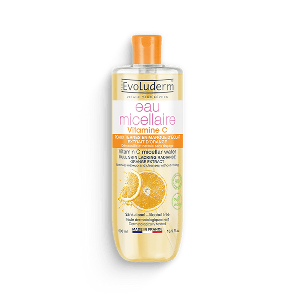 Evoluderm Vitamin C Micellar Water 100ml / 500ml - Afro Hair Boutique