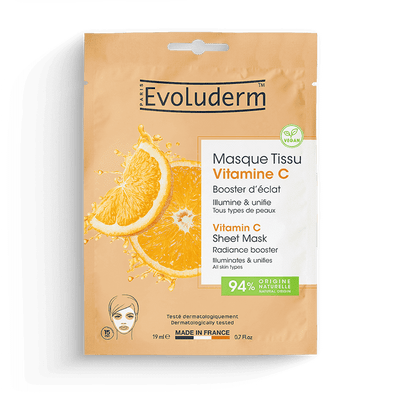 Evoluderm Vitamin C Sheet Mask 19ml