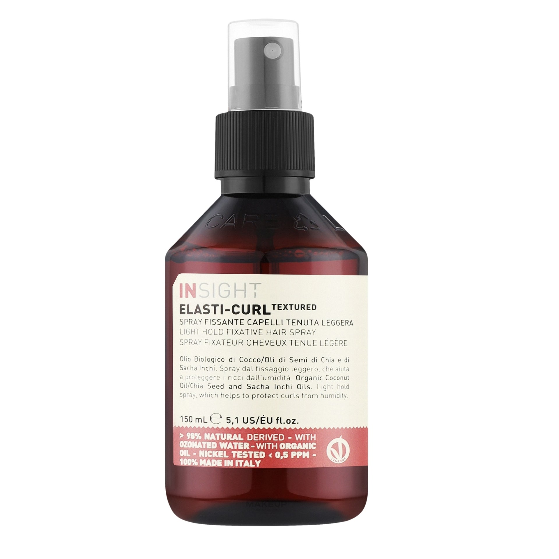 Insight Professional Elasti Curl Textured Light Hold Fixative Hair Spray 150ml