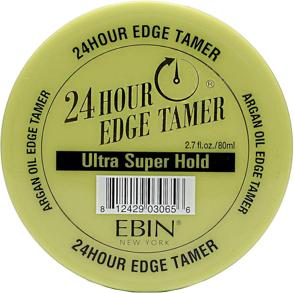 EBIN 24 Hour Argan Oil Ultra Super Hold Edge Tamer 80ml, 120ml / 250ml