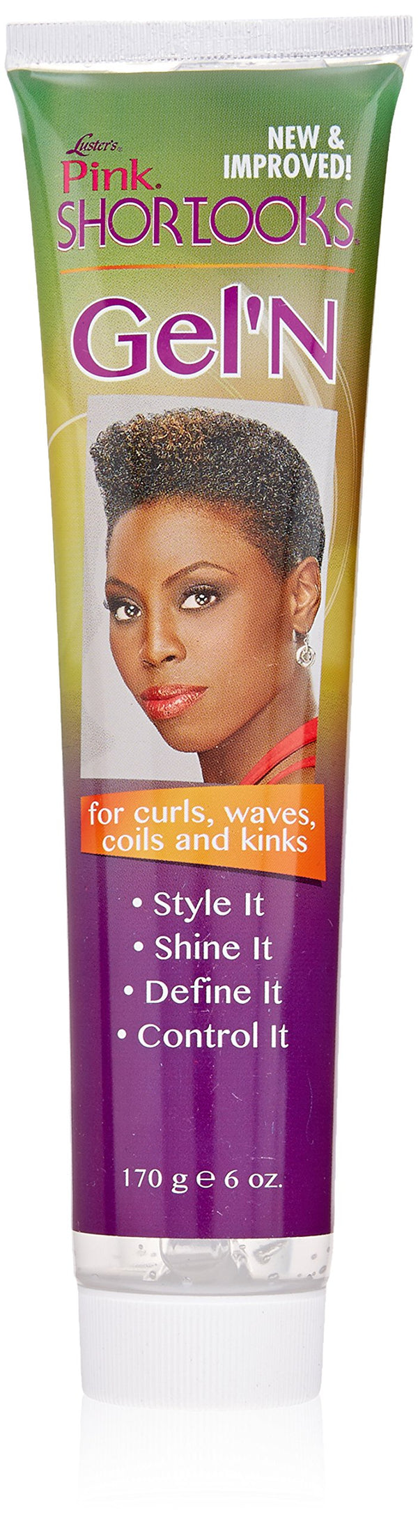Lusters Products Shortlooks Gel N For Sassy Style 170g - Afro Hair Boutique