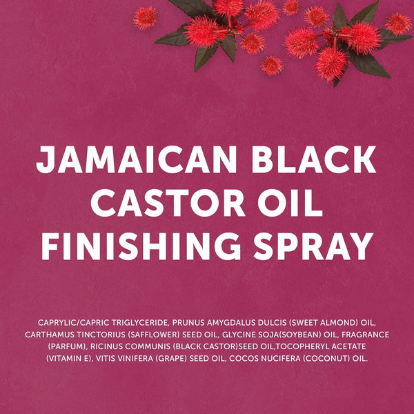 Cantu Jamaican Black Castor Oil Finishing Spray 118ml - Afro Hair Boutique