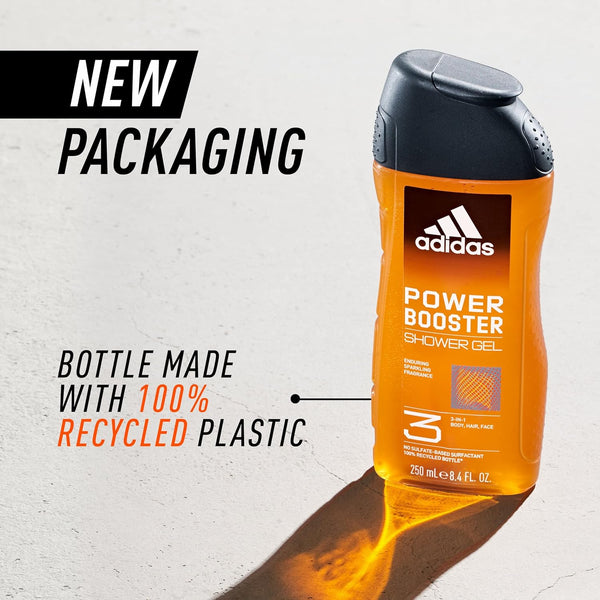Adidas Power Booster 3 In 1 Shower Gel 250ml