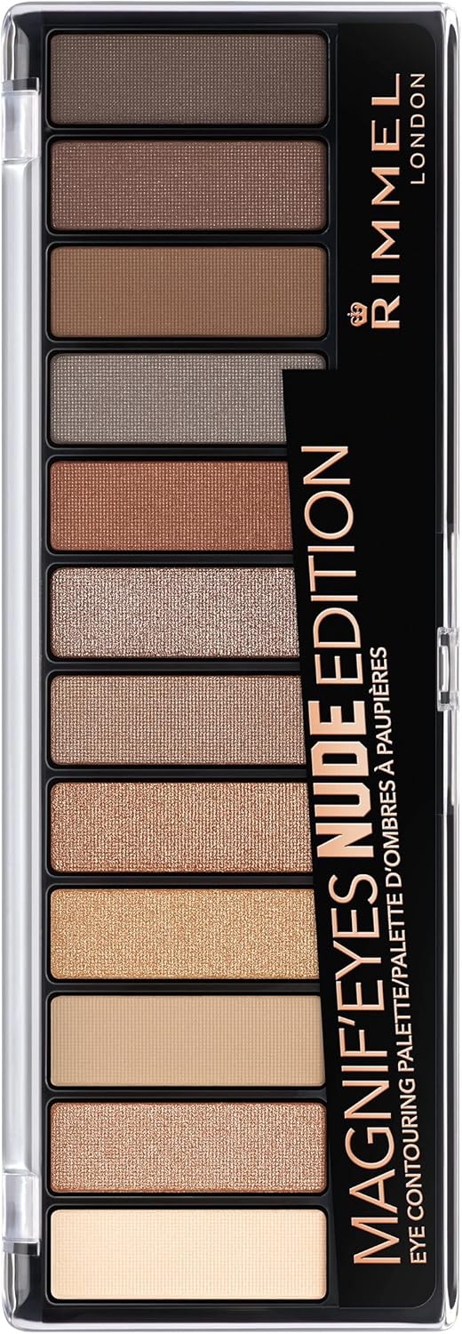 Rimmel 12 Pan Eyeshadow Palette Nude Edition 14.2g