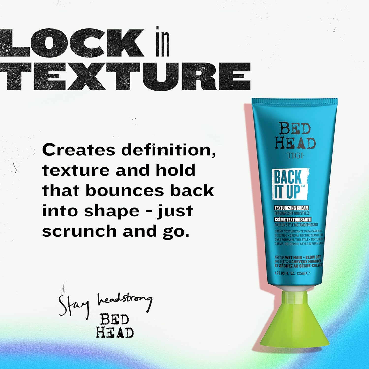 Tigi Bed Head Back It Up Texturizing Cream 125ml