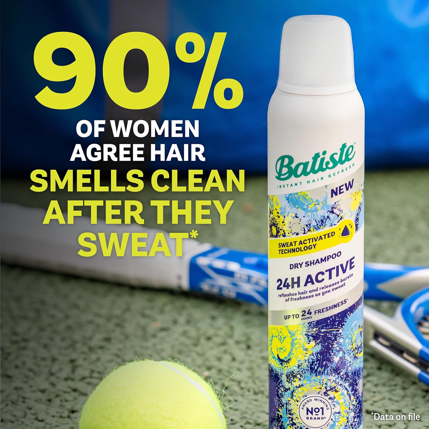 Batiste 24H Active Freshness Dry Shampoo 200ml