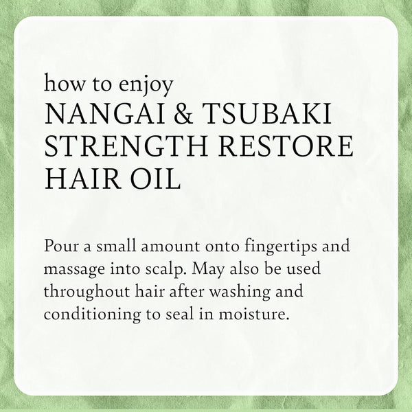 Camille Rose Naturals Nangai And Tsubaki Strength Restore Hair Oil 118.2ml - Afro Hair Boutique