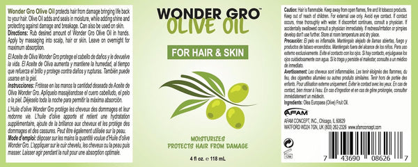 Wonder Gro Olive Oil 118ml