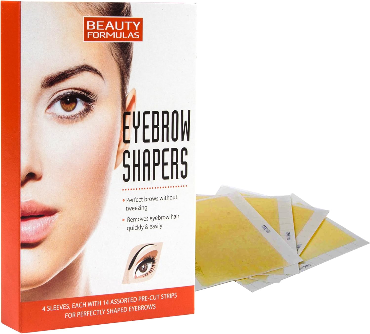 Beauty Formulas Eyebrow Shapers Pre Cut Strips