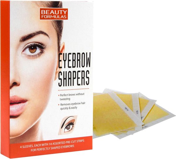 Beauty Formulas Eyebrow Shapers Pre Cut Strips - Afro Hair Boutique