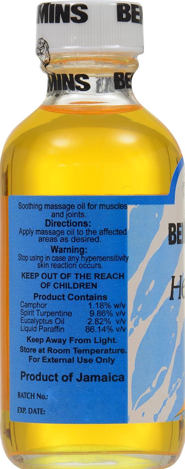 Benjamins Healing Oil 60ml - Afro Hair Boutique