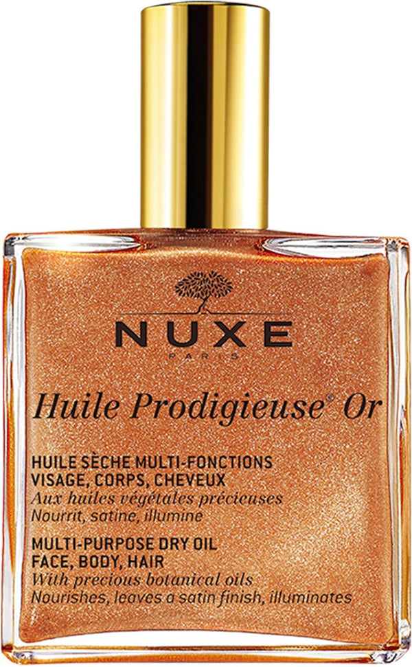 Nuxe Paris Huile Prodigieuse Multi Purpose Dry Oil With Glitters 100ml / 50 ml