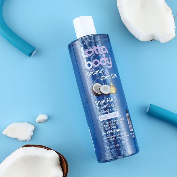 Lottabody Coconut And Shea Oils Style Me Texturizing Setting Lotion