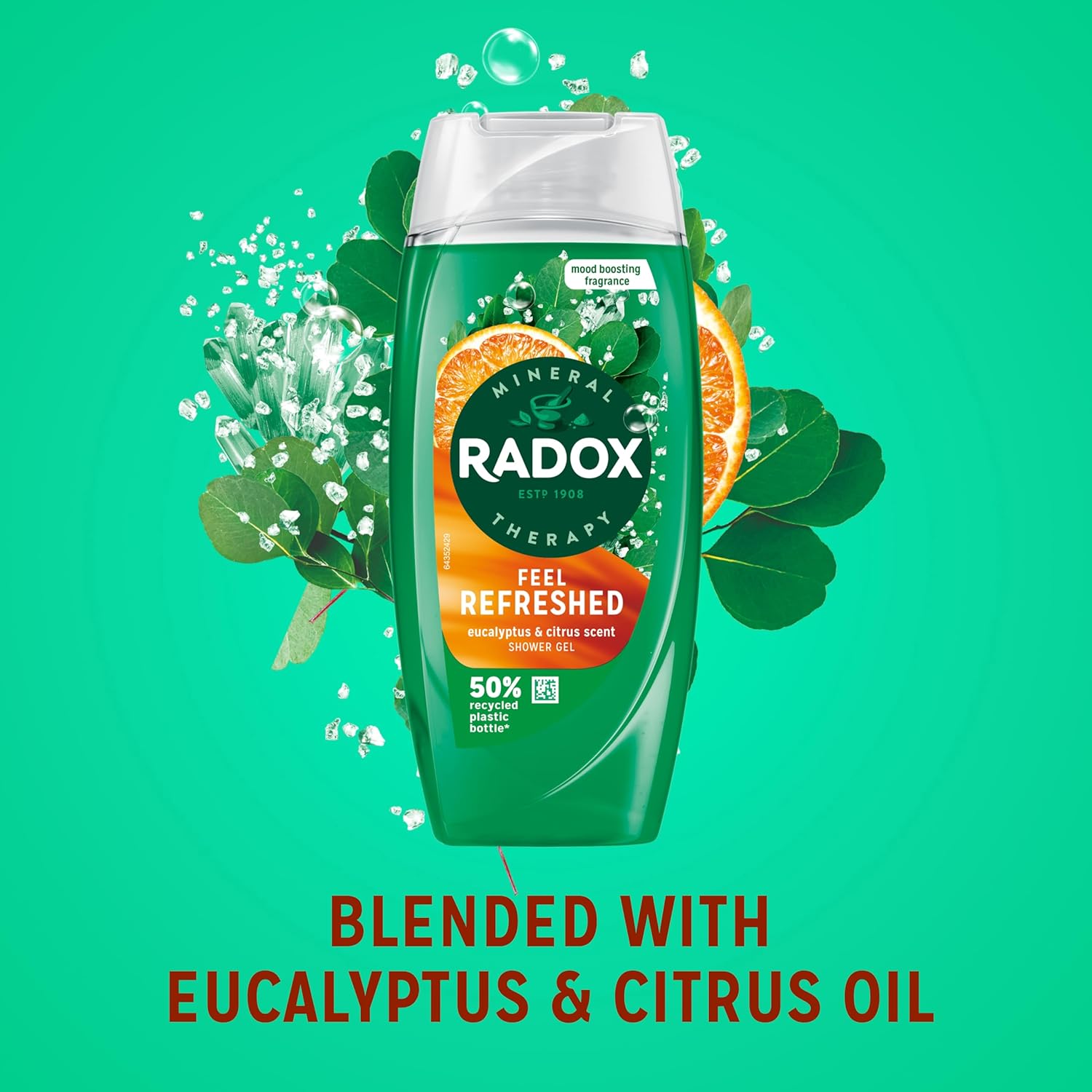 Radox Feel Refreshed Shower Gel 225ml