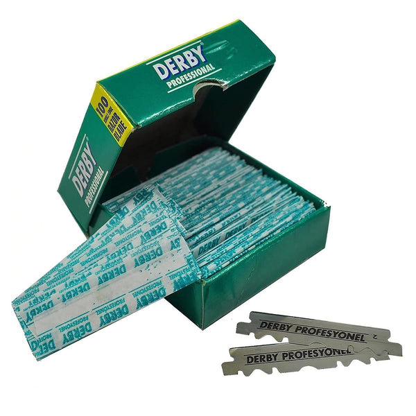 Derby Professional Single Edge 100 Razor Blades - Afro Hair Boutique