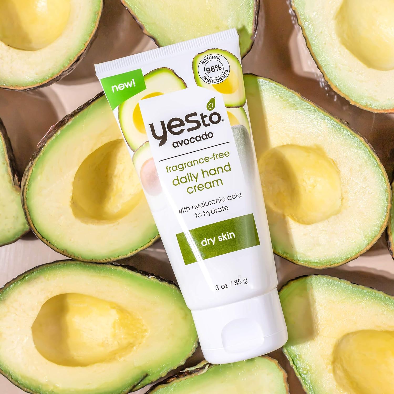 Yes To avocado Fragrance Free Daily Hand Cream 85g