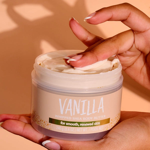 Tree Hut Vanilla Whipped Shea Body Butter 240g - Afro Hair Boutique