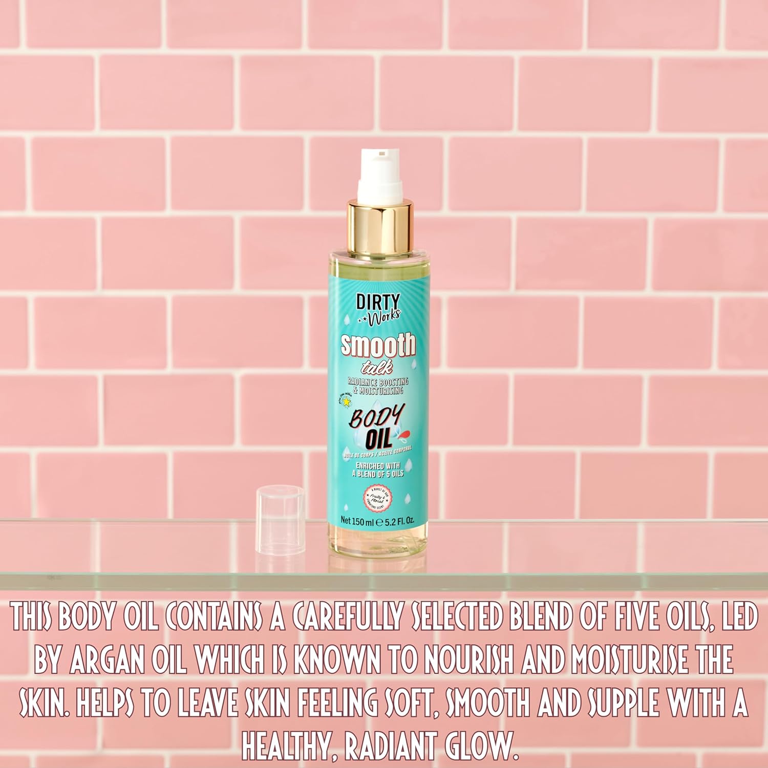 Dirty Works Smooth Talk Body Oil 150ml