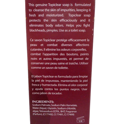 Topiclear Paris Exfoliating Soap 200g