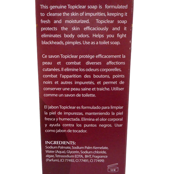 Topiclear Paris Exfoliating Soap 200g