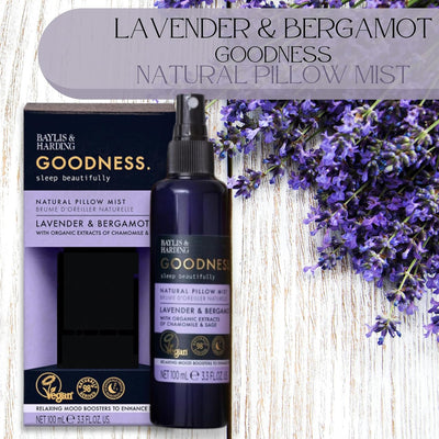 Baylis And Harding Goodness Lavender And Bergamot Natural Pillow Mist 100ml