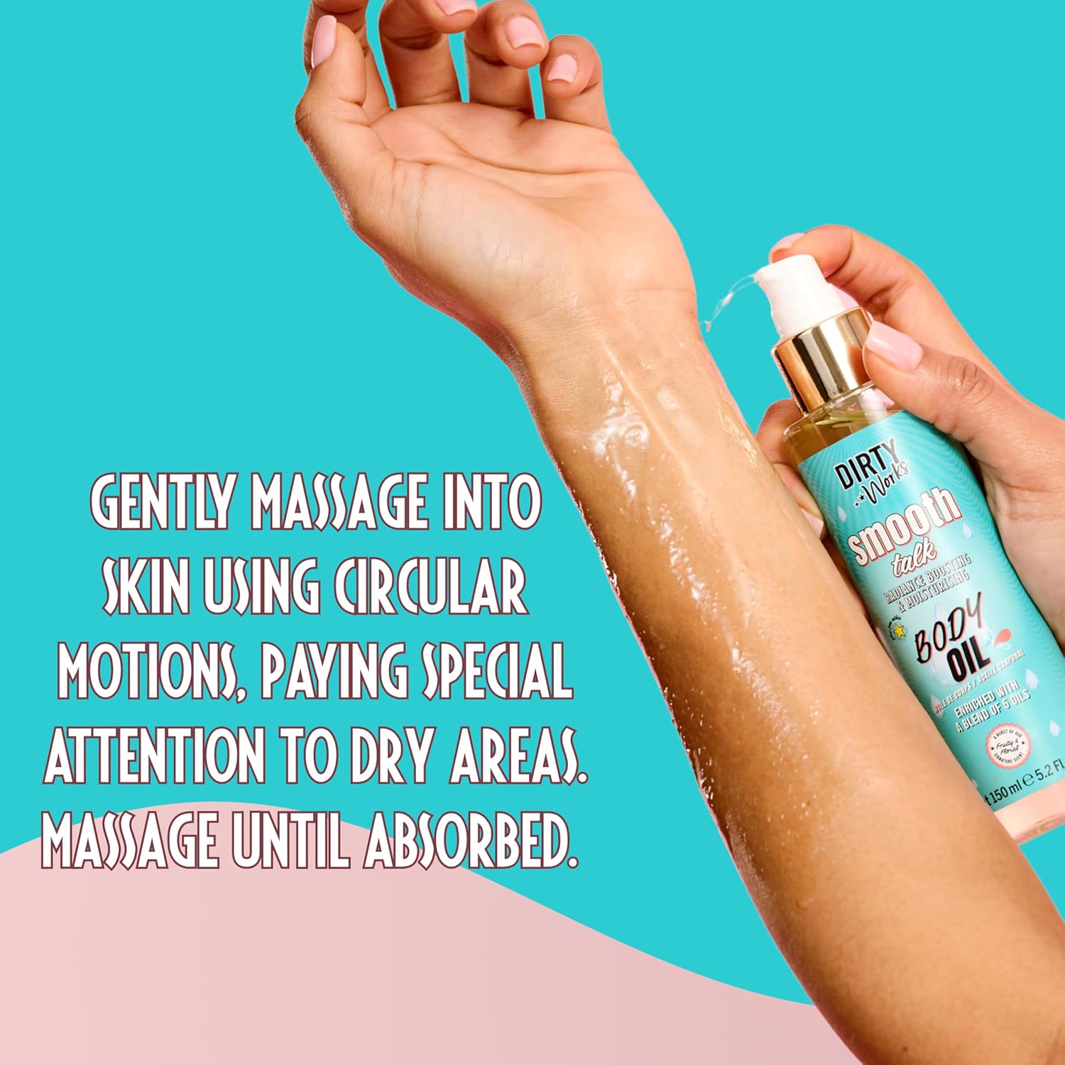Dirty Works Smooth Talk Body Oil 150ml