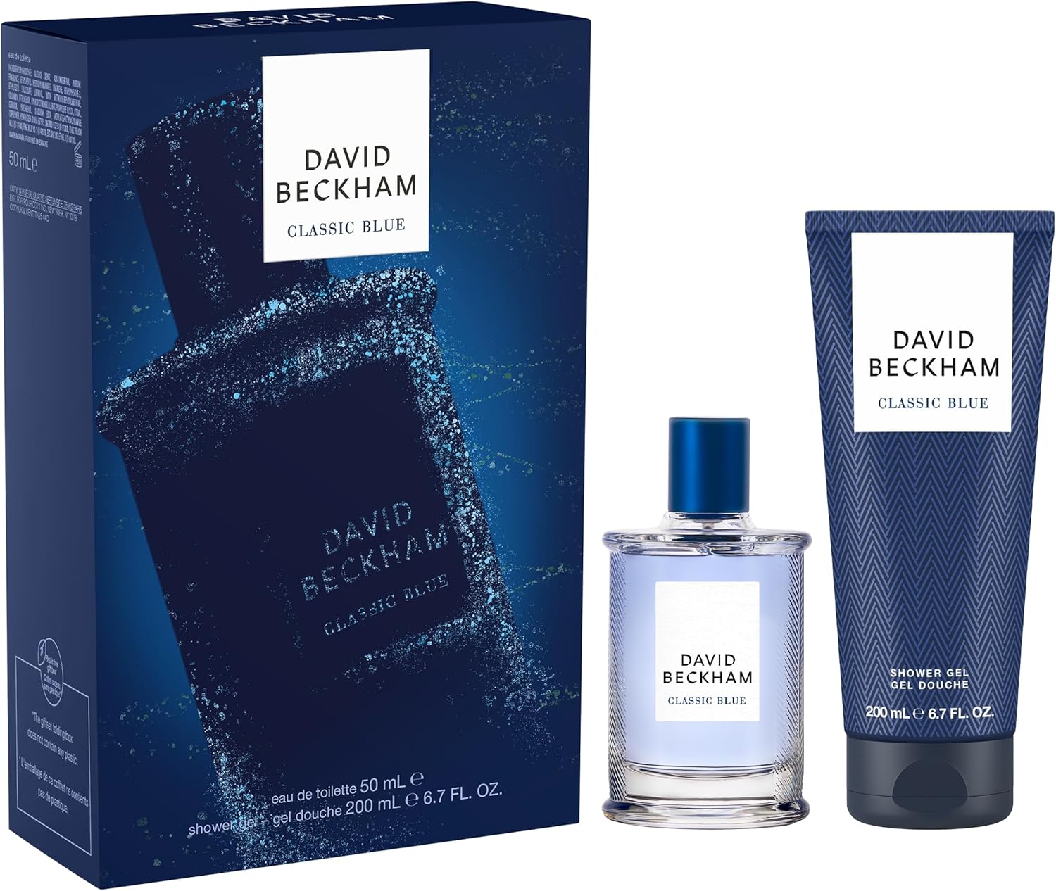 David Beckham Classic Blue Gift Set