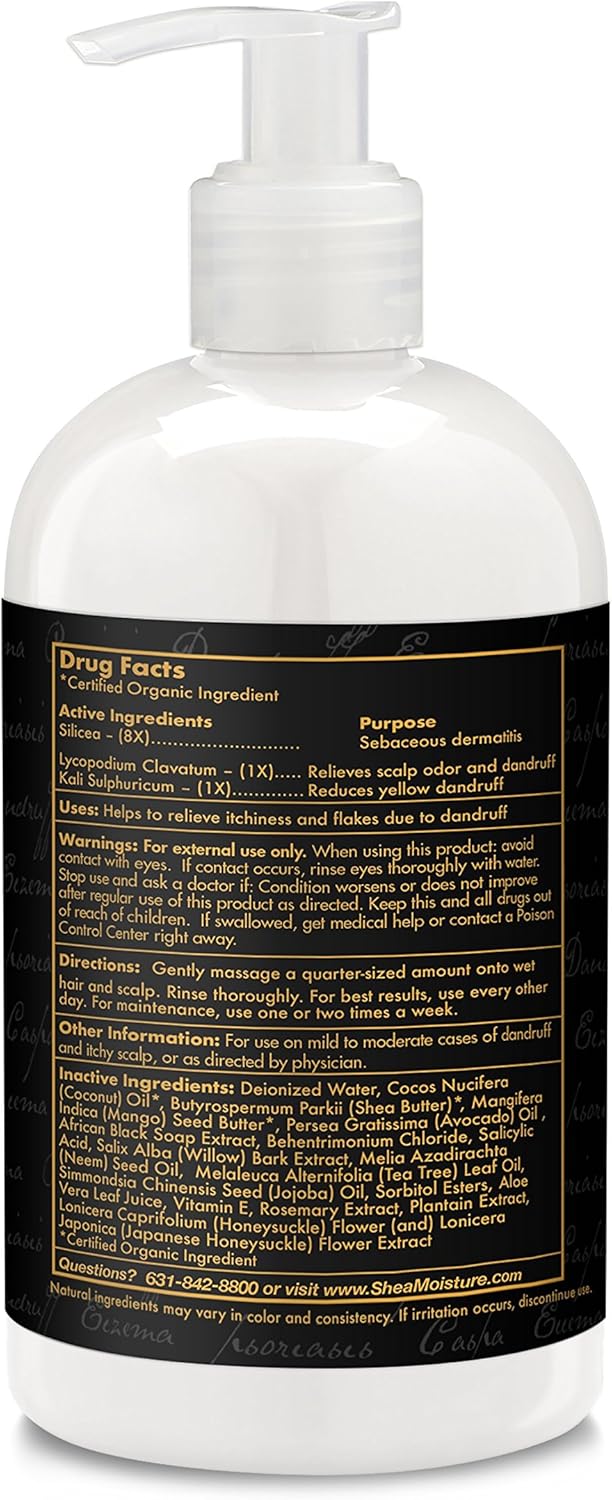 Shea Moisture African Black Soap Dandruff Control Conditioner 384ml