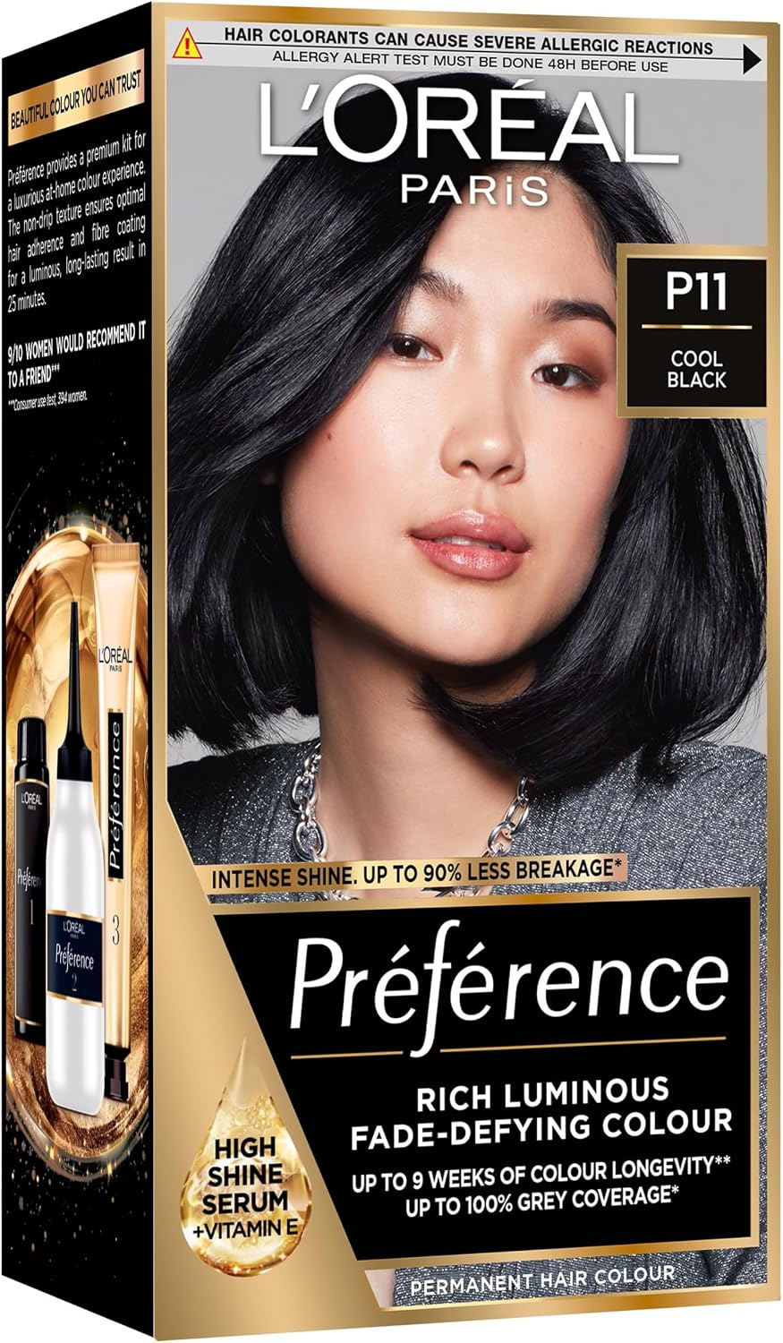 Loreal Paris Preference Infinia Permanent Color P11 Cool Black