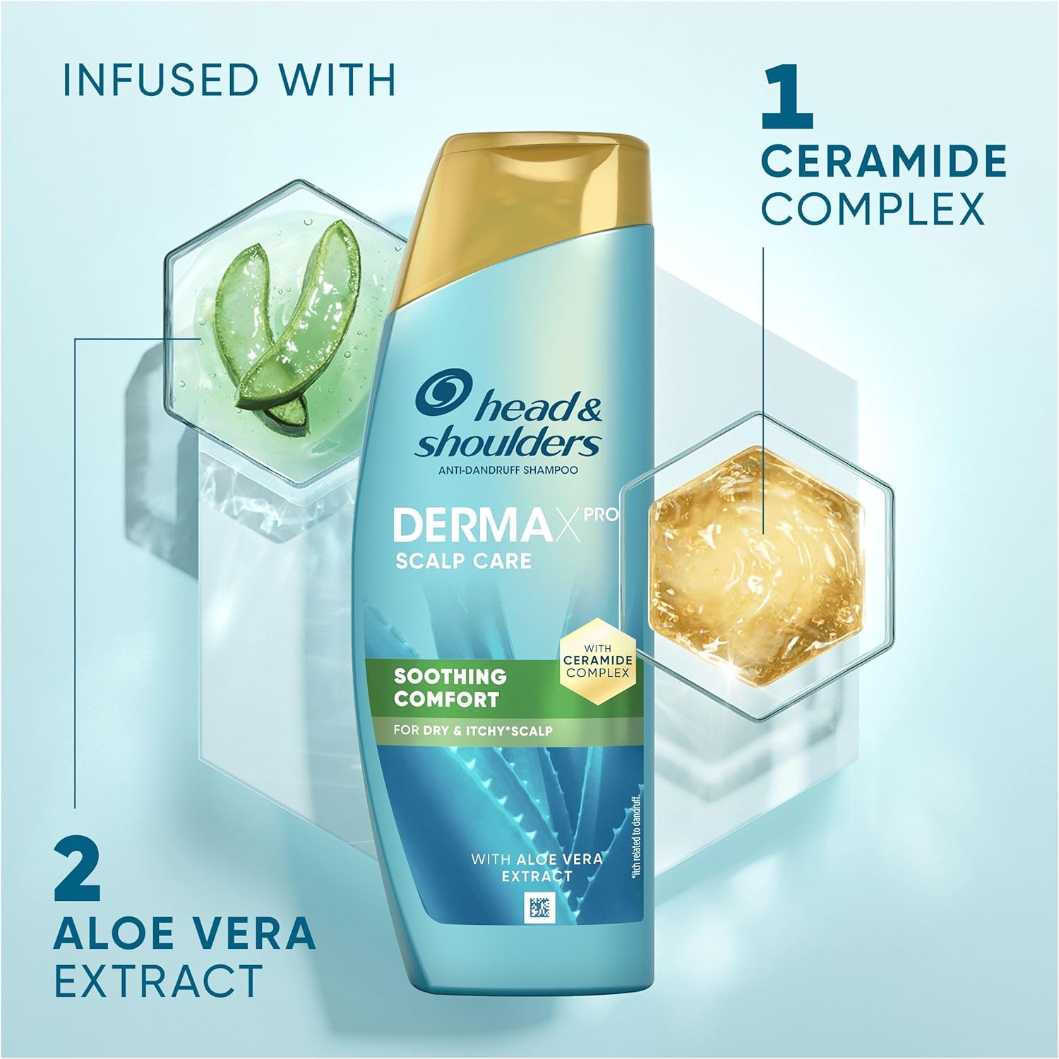 Head And Shoulders Dermax Pro Scalp Care Soothing Comfort Anti Dandruff Shampoo