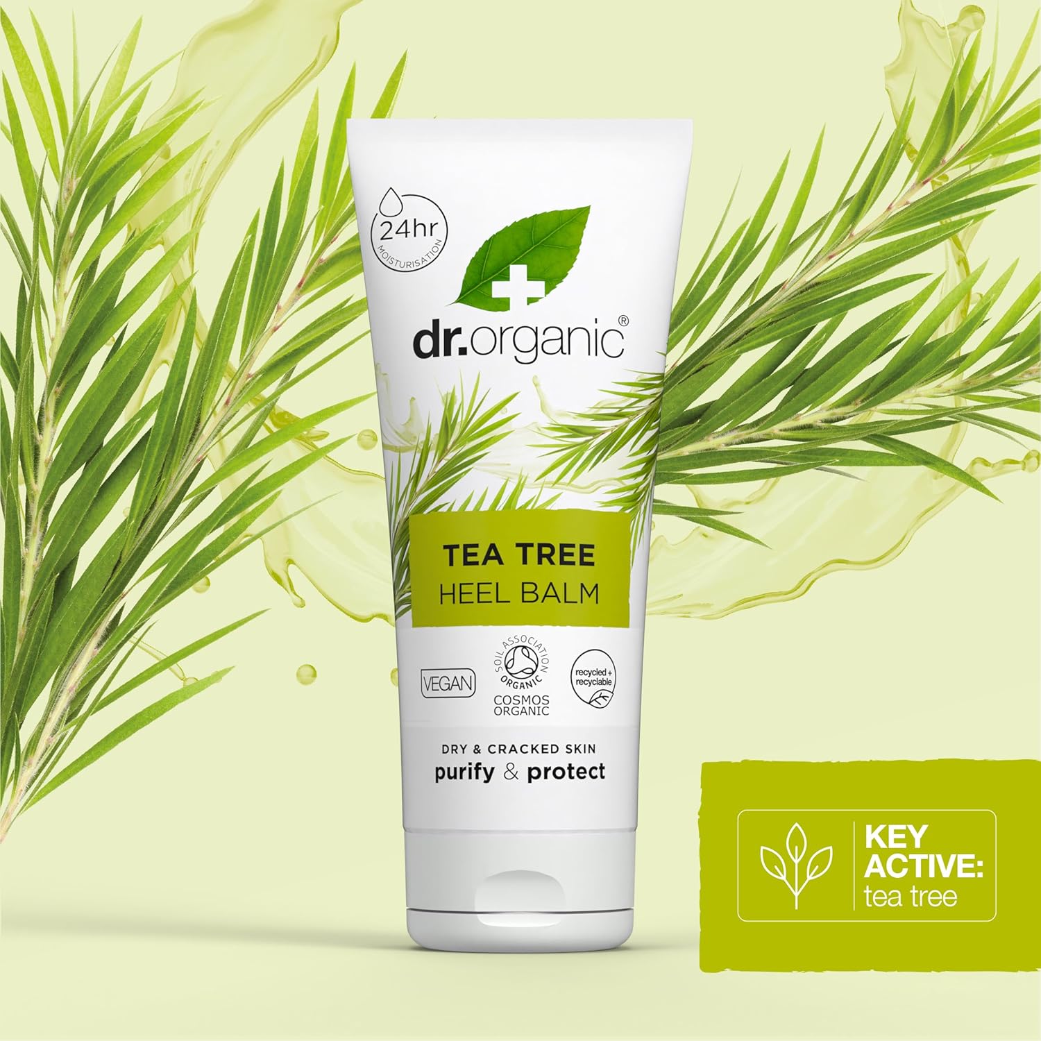 Dr Organic Bioactive Skincare Organic Tea Tree Heel Balm 100ml