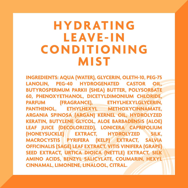 Cantu Shea Butter Hydrating Leave In Conditioning Mist 237ml - Afro Hair Boutique