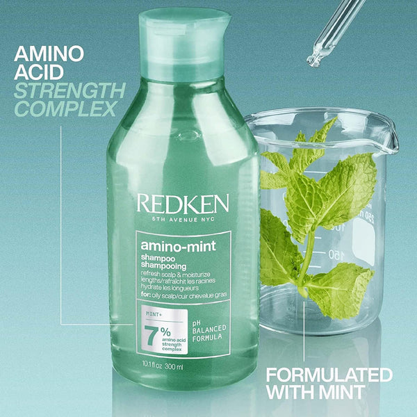 Redken Amino Mint Shampoo 300ml - Afro Hair Boutique
