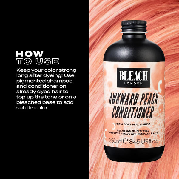 Bleach London Awkward Peach Conditioner 250ml - Afro Hair Boutique