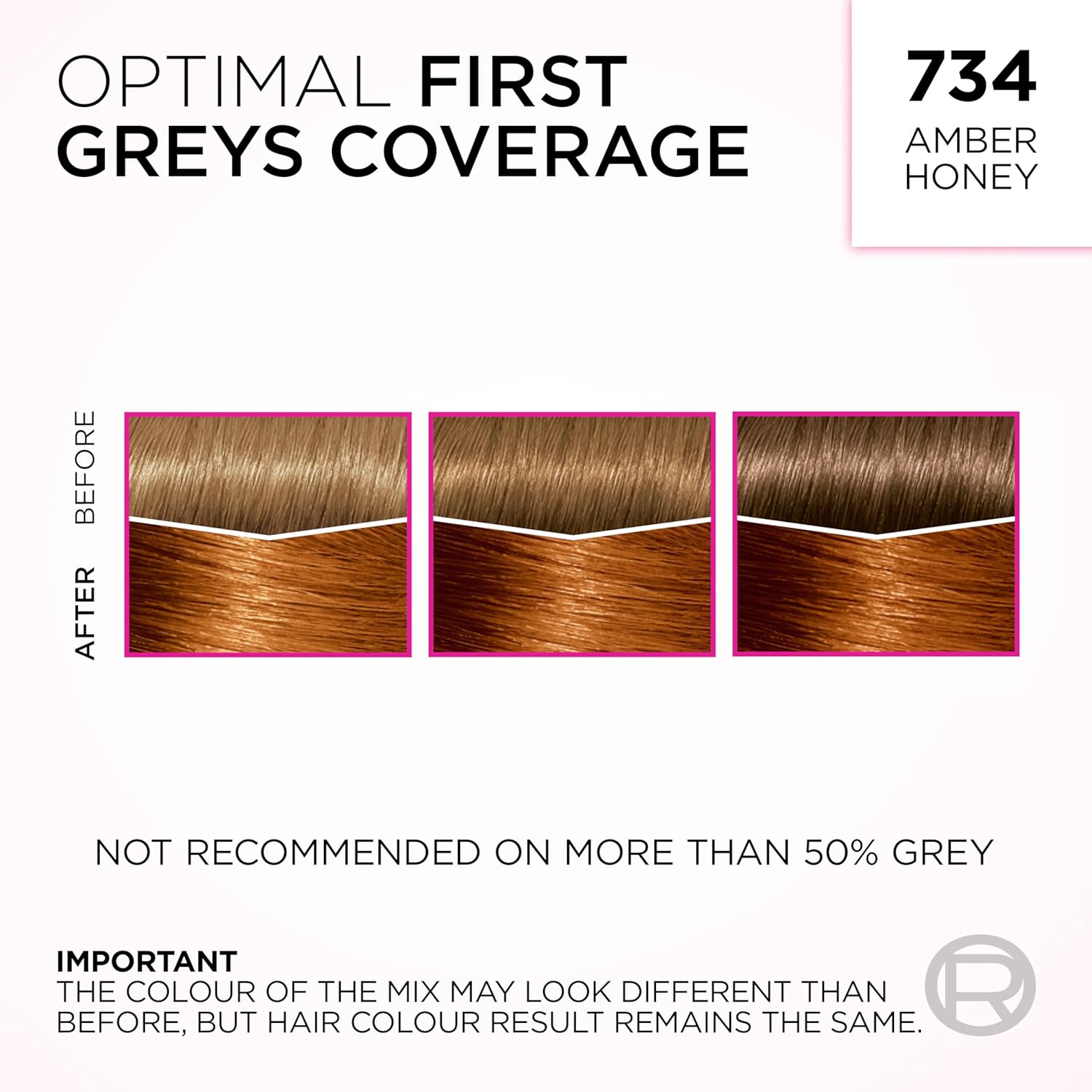 Loreal Paris Casting Creme Gloss Conditioning Colour 734 Amber Honey