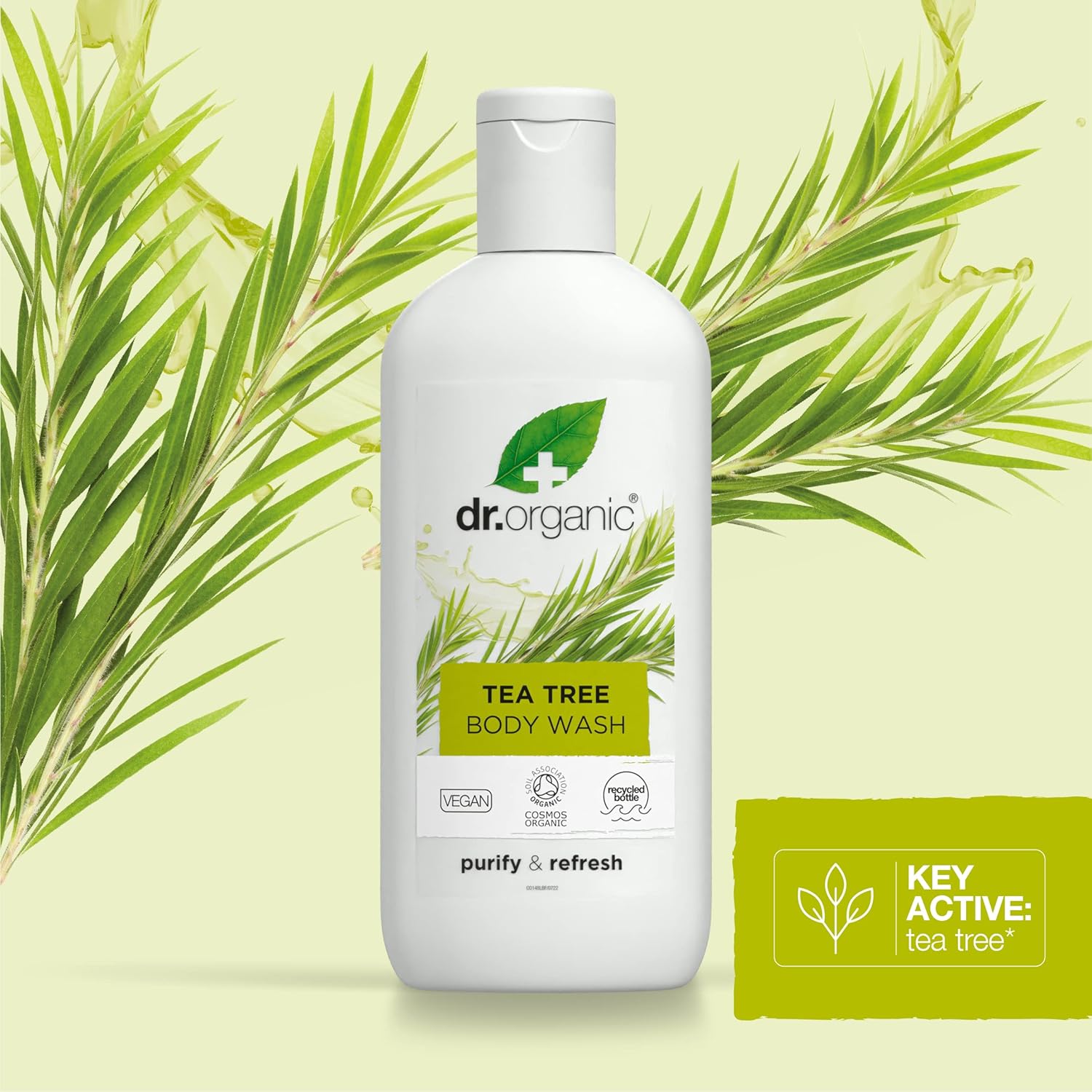 Dr Organic Bioactive Skincare Organic Tea Tree Body Wash 250ml
