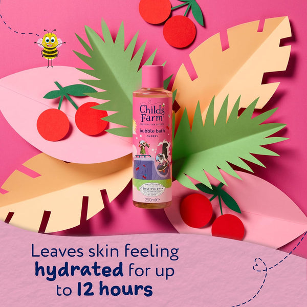 Childs Farm Cherry Bubble Bath 250ml - Afro Hair Boutique