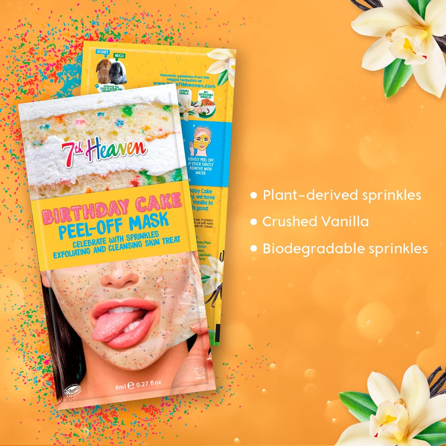 Montagne Jeunesse 7Th Heaven Birthday Cake Peel Off Mask