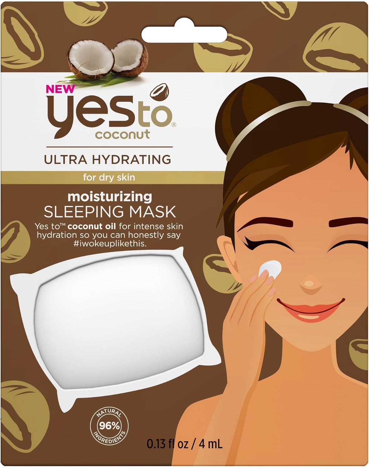 Yes To Coconut Ultra Hydrating Moisturizing Sleeping Mask 4ml