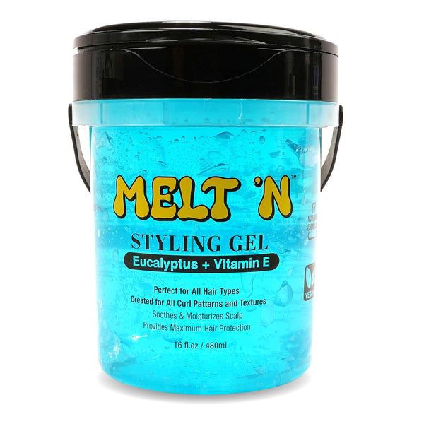 EBIN New York Melt N Eucalyptus Vitamin E Styling Gel 480ml / 946ml / 2423ml