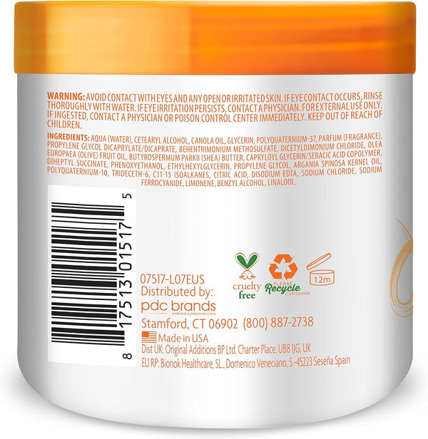 Cantu Argan Oil Leave In Conditioning Repair Cream 453g - Afro Hair Boutique